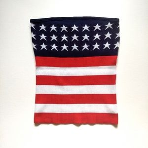 American Flag Tube Top